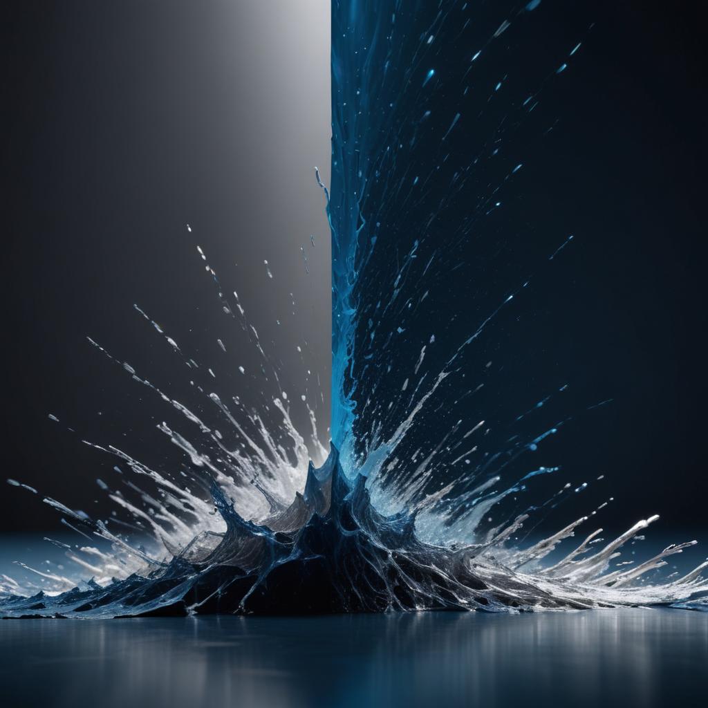 Contrast between chaotic burst project and smooth daily automated rhythm showing the value of consistent AI execution