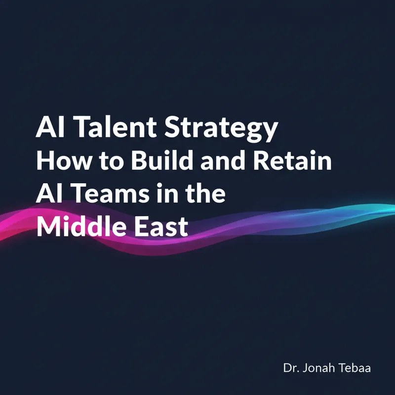 Cover illustration for: AI Talent Strategy: How to Build and Retain AI Teams in the Middle East