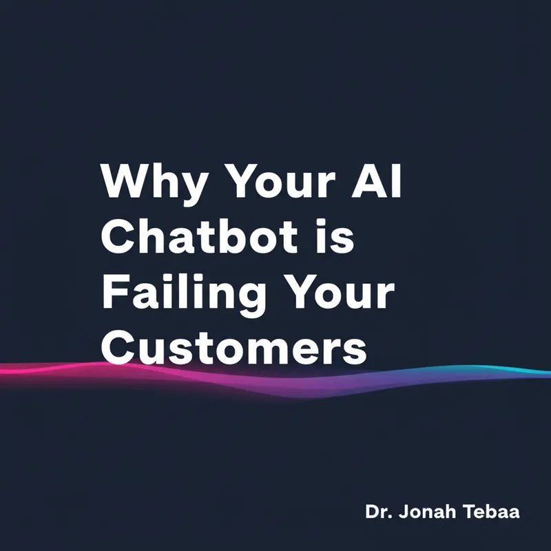 Cover illustration for: Why Your AI Chatbot is Failing Your Customers