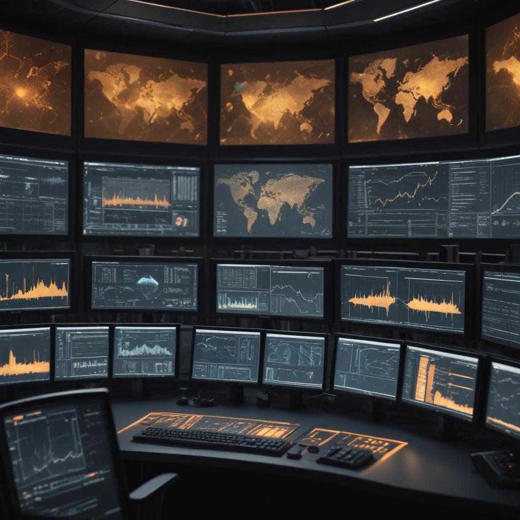 Operations control room with data dashboards — representing the unified AI orchestration command layer